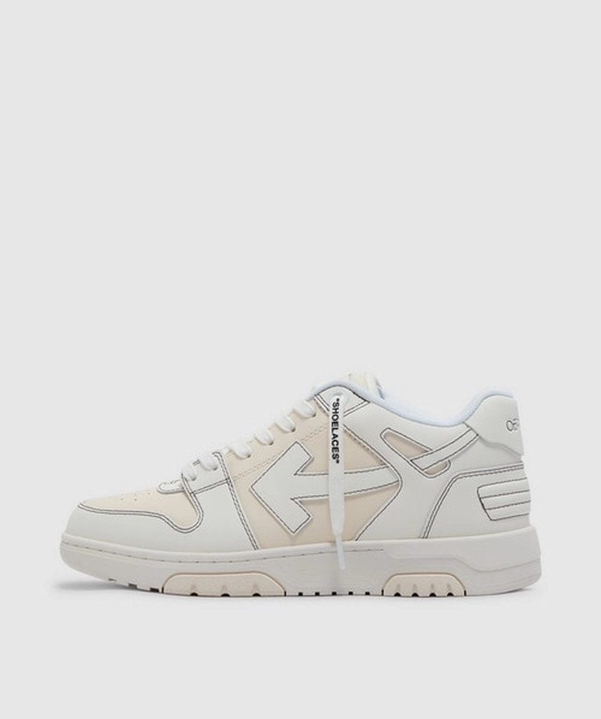 Off White Out of office leather sneaker